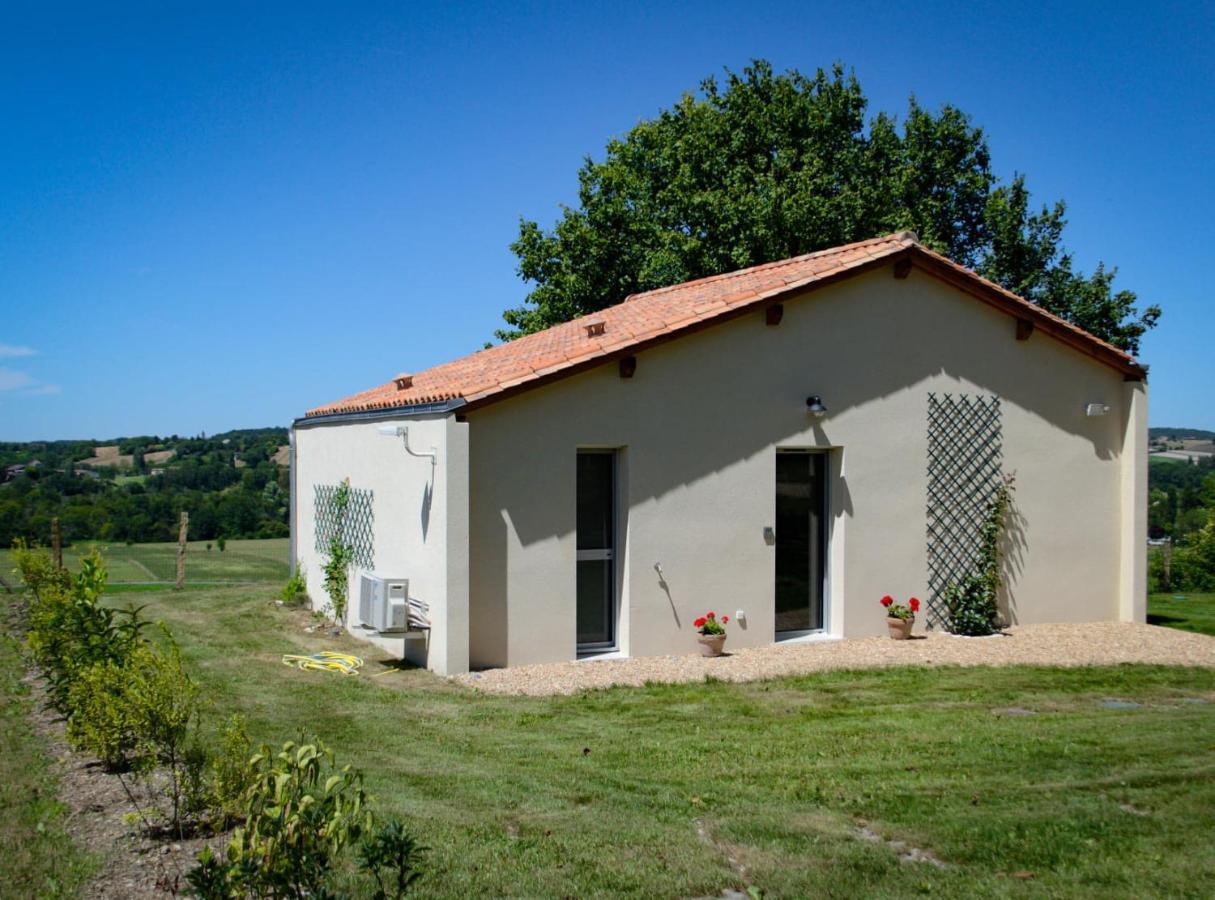 Spa Nordique Avec Vue Sur La Campagne Saint-Paul-Lizonne Exterior photo